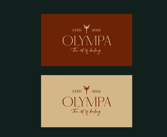 Olympa brand identity design
